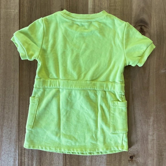 Marc Jacobs Lime Yellow Mascot Dress, size 4y - Picture 6 of 12